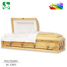 Competitive American simple style low cost caskets